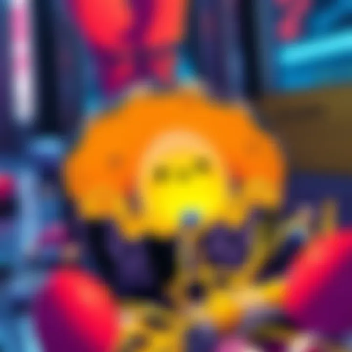 A close-up of an Easter egg hidden in the Halcyon Lunch manga, showing a subtle reference to the BLAME! series.