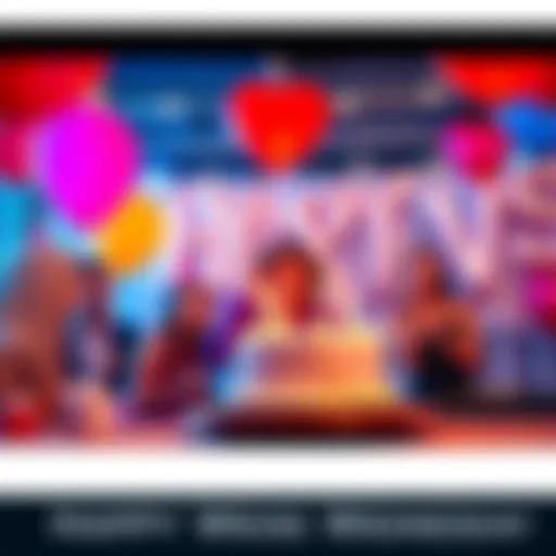 A festive celebration with balloons and cake for Jaune's belated birthday during Happy Weiss Wednesday.