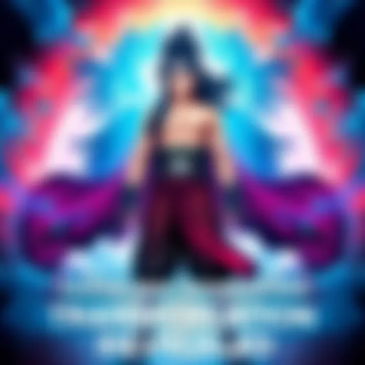 Hashirama's Transformation Hashirama stands confidently, showcasing his new look and powerful presence, surrounded by a vivid background that reflects his growth and legacy.