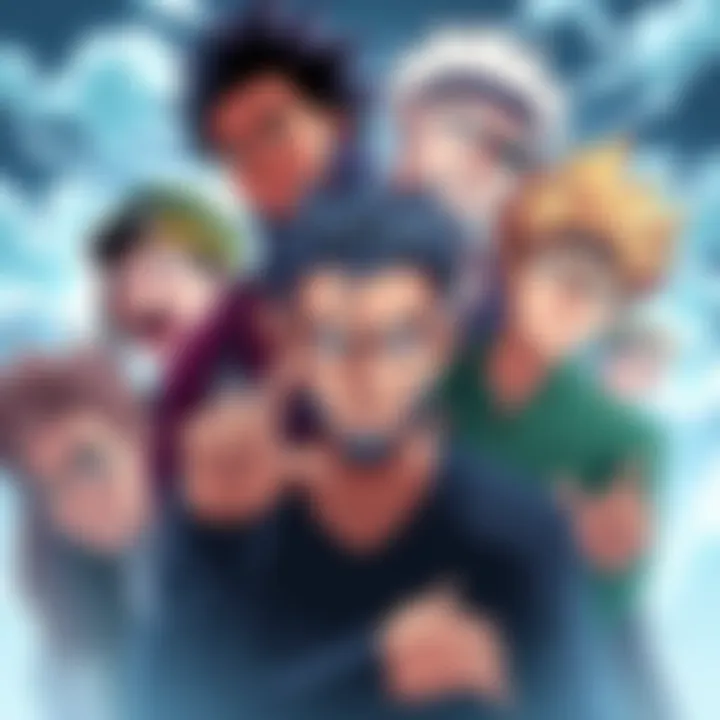 A collage of notorious anime characters that fans love to hate, showing a mix of villains and annoying rivals looking displeased.
