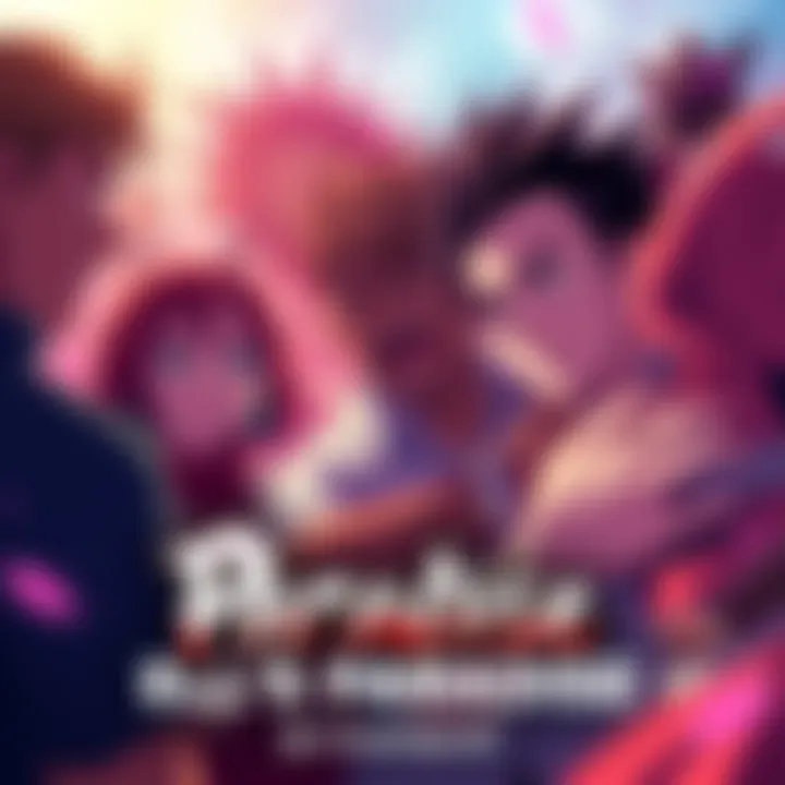 Hell's Paradise Season 2 Episode 8 A scene showcasing characters from Hell's Paradise in an action moment from Episode 8, with vibrant colors and intense expressions.