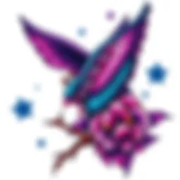 A colorful tattoo design showcasing Hermit Purple, with vibrant details and artistic flair, currently in progress