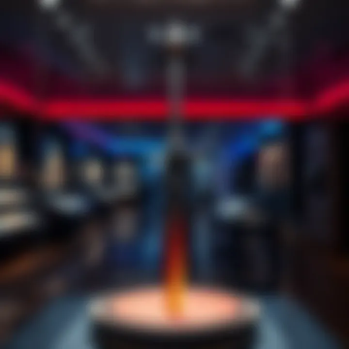 A detailed view of the Hero's Sword displayed in a museum, showcasing its craftsmanship and design.