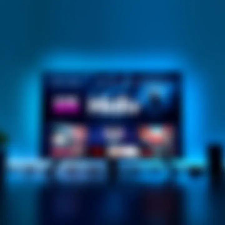 The Hidive channel displayed on a Roku screen with dark anime series recommendations visible