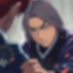 Higuruma looking frustrated as he faces Sukuna, showcasing his inability to use the simple domain technique