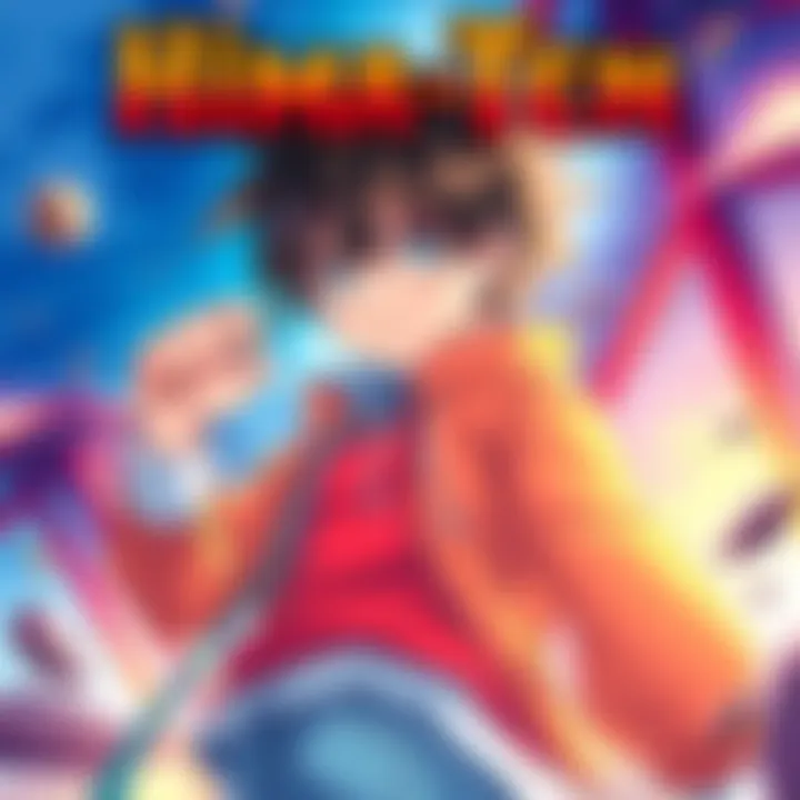 Colorful cover of Hima-Ten showing main character in vibrant setting with dynamic pose