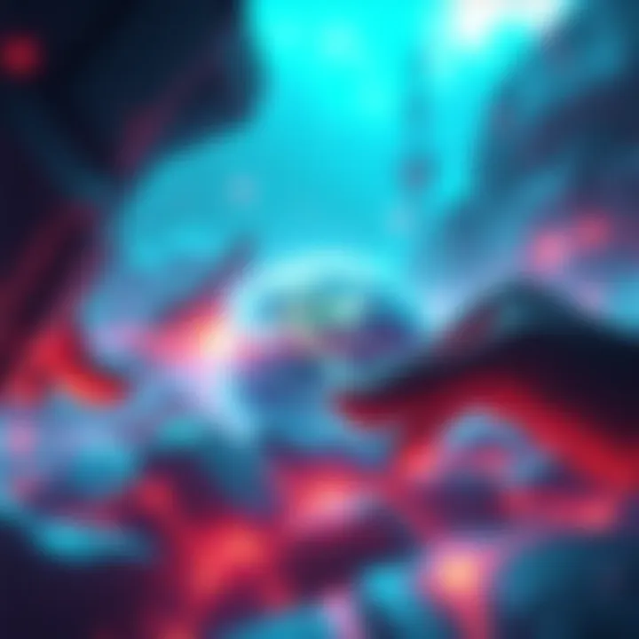 An illustration showing a digital world fading away, symbolizing the end of HoloEarth services.