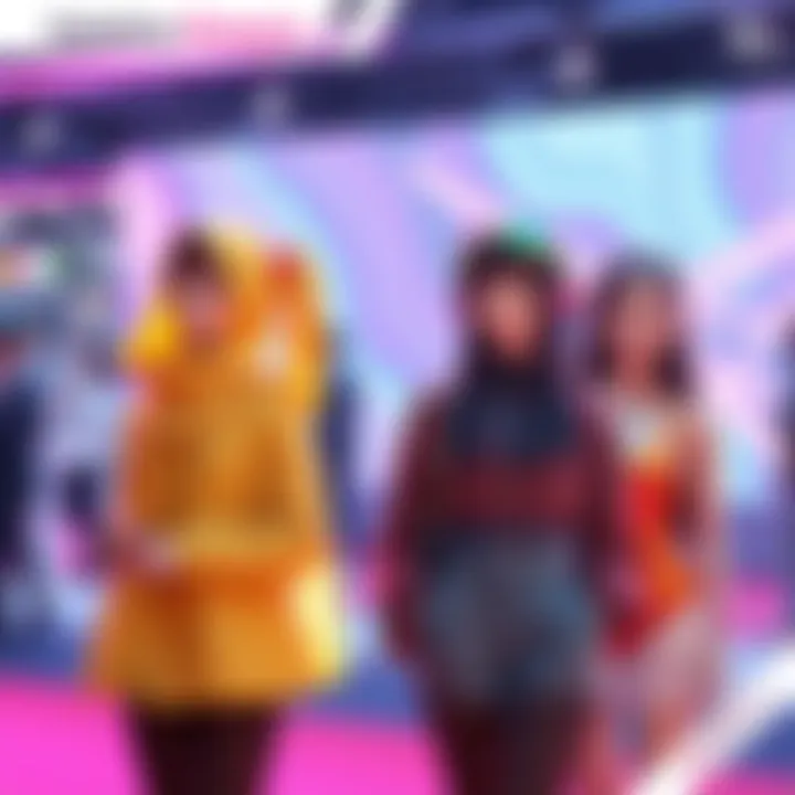 Sora, IRyS, Anya, and Ina presented in colorful Live2D models at the expo