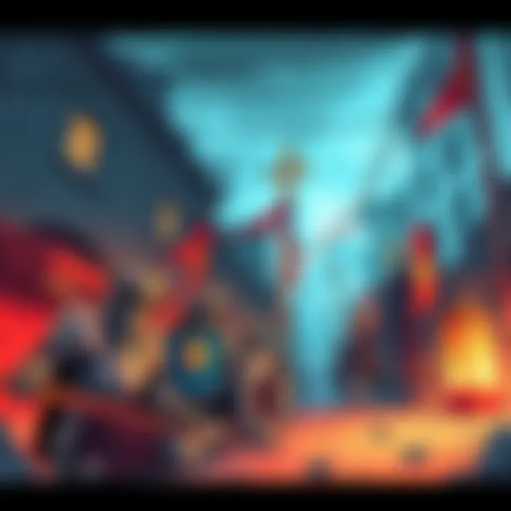 Holy knights depicted as lazy and disheveled characters in a manga scene