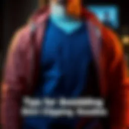A person wearing a hoodie over a sweater, showing a smooth fit without any visible clipping or gaps between the shirt and hoodie