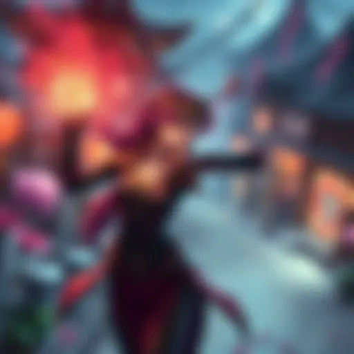 Hornet showcasing her abilities in a vibrant game environment of Silksong