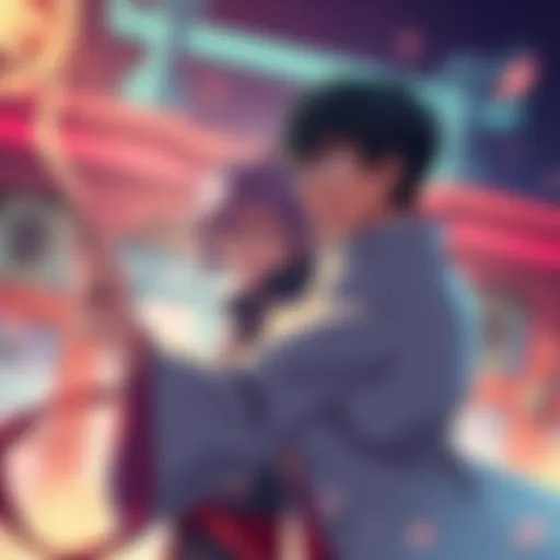 Hugo's Reaction to Nagi and Tokimitsu Hugo observing Nagi's skills and Tokimitsu's power in a dynamic setting