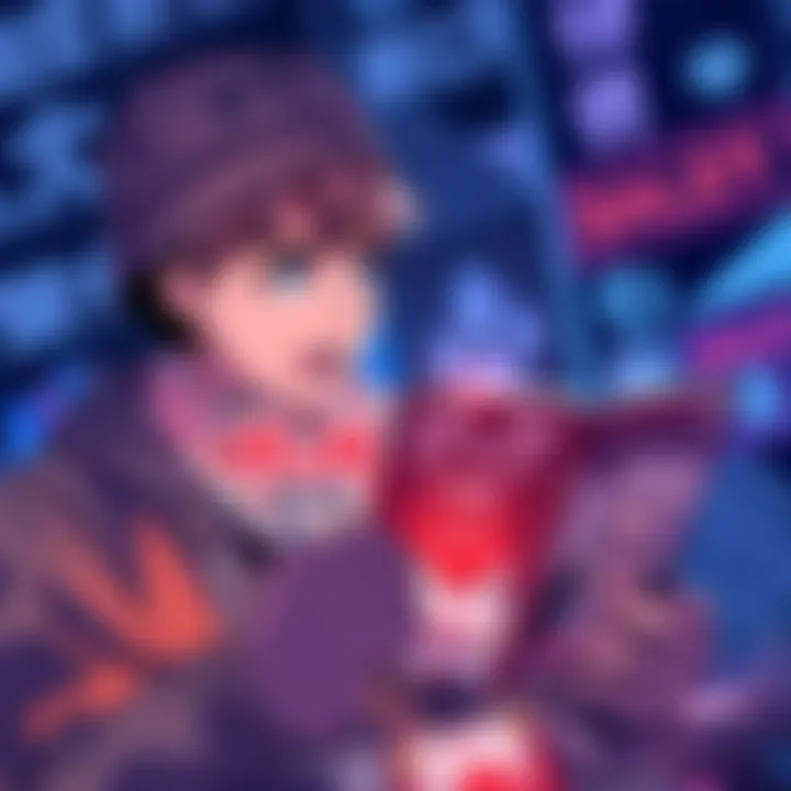 HxH New Chapter Update A fan eagerly looking at HxH manga volumes with excitement for new chapters after the hiatus