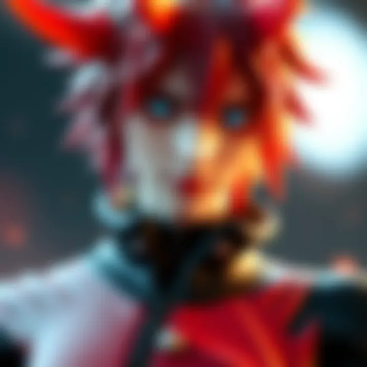 Detailed Ichigo Figure High-quality Ichigo figure with impressive facial features and design