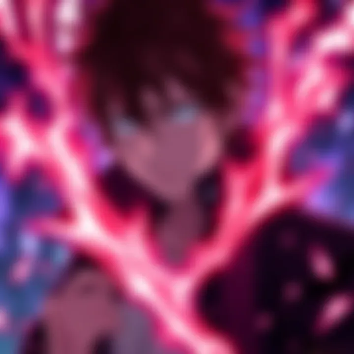 Ichigo Kurosaki showing his hollow powers, looking frustrated in the Thousand-Year Blood War arc.