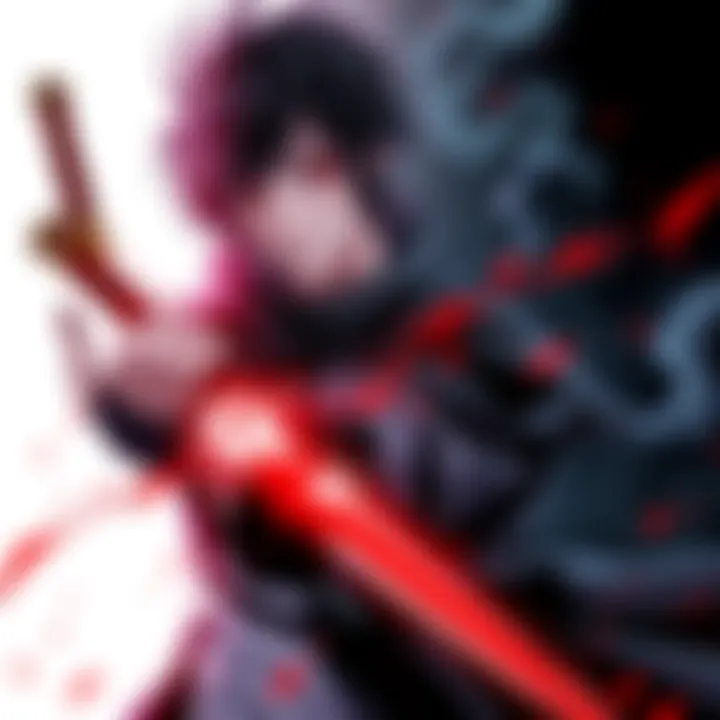 Ichigo Kurosaki in his Shinigami form, holding Zangetsu and ready for battle, with a determined look on his face.