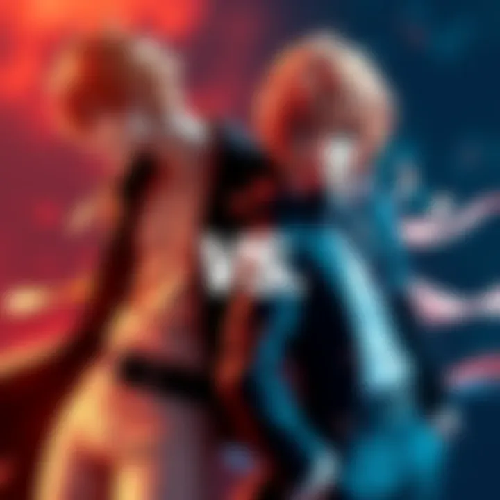 Comparison of the new Ichigo figure that looks detailed and vibrant next to the Byakuya figure that appears less dynamic.