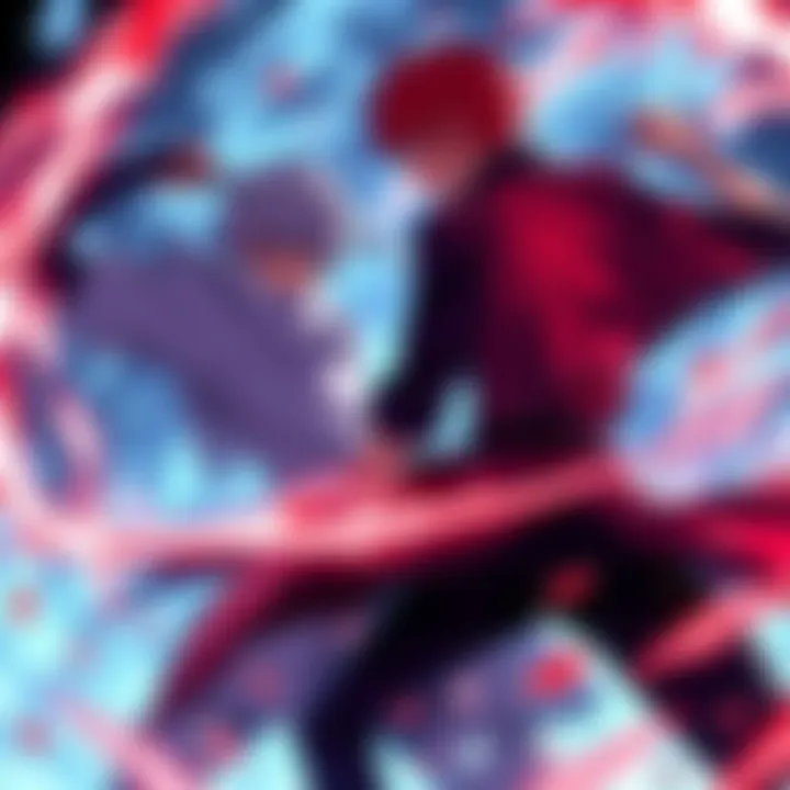 Ichigo Kurosaki and Issei Hyoudou Battle Ichigo Kurosaki prepares for battle against Issei Hyoudou in a dynamic showdown, showcasing their unique fighting styles and powers.