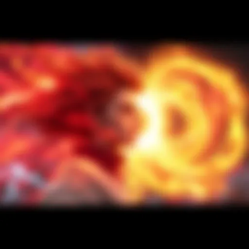 Impact of TSO on Energy A visual representation showing the effects of TSO on physical and mental energy, linked to Ninjutsu and Senjutsu.