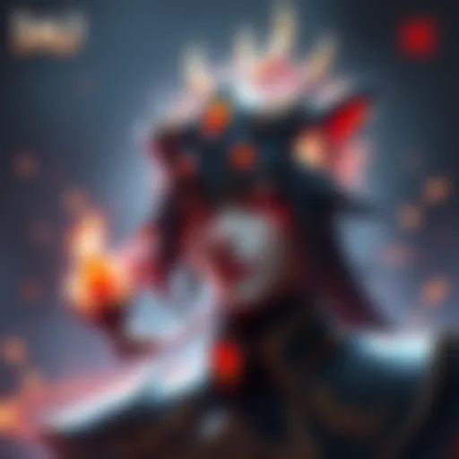 Imu's character design inspired by elements of Yhwach and King, featuring a blend of regal and dark attributes