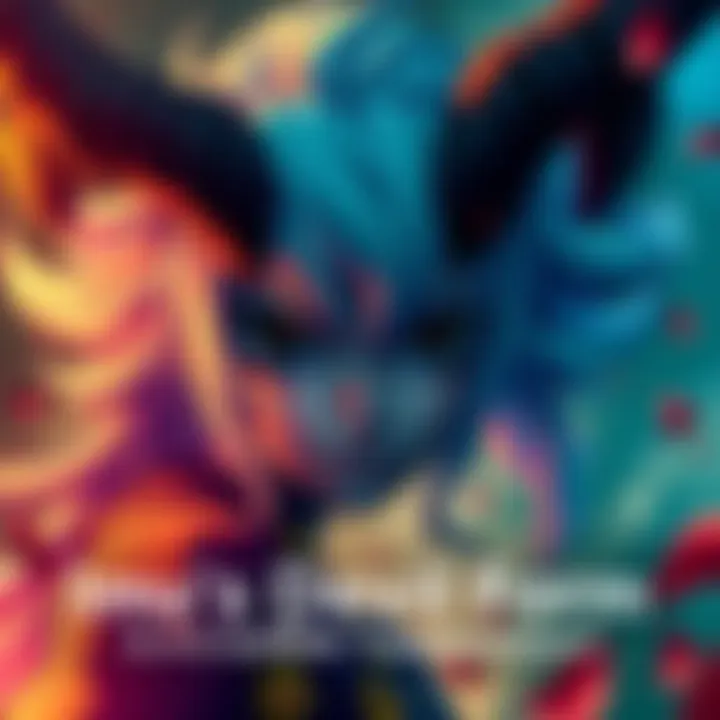 Imu with horns, flowing hair, and circular eyes resembling Griffith's design