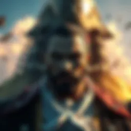Imu portrayed as a villain with a lack of presence in One Piece, contrasting with Blackbeard's looming threat in the background.