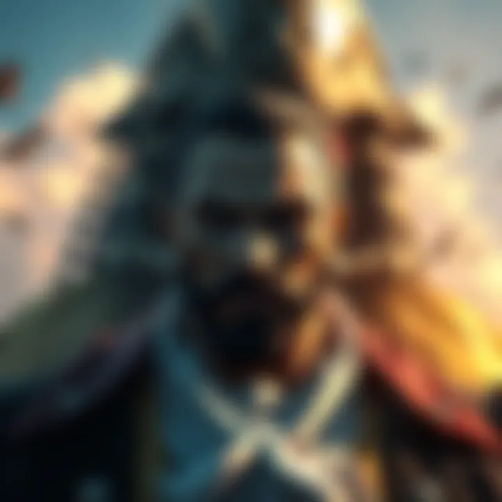 Imu portrayed as a villain with a lack of presence in One Piece, contrasting with Blackbeard's looming threat in the background.