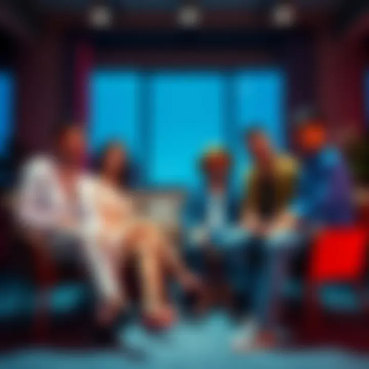 Iรฑaki Godoy and One Piece Cast in Interview Iรฑaki Godoy and the cast of One Piece sitting together in a relaxed interview setting, smiling and sharing their thoughts on acting