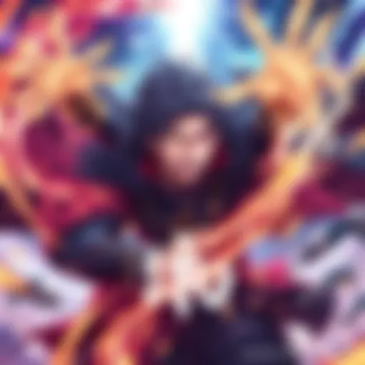 Cover illustration of Infinite Mage Chapter 170 featuring a powerful mage casting spells with dynamic action scenes and colorful magic effects.