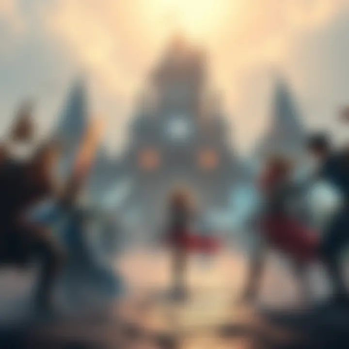 A captivating scene from the Infinity Castle trailer showcasing main characters and dramatic action.