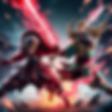 Inshun and Seijuro face off in an intense battle, showcasing their determination and strength.