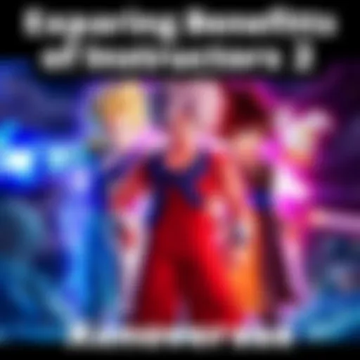 A group of characters representing different instructors from Xenoverse 2, showcasing their unique abilities and styles.