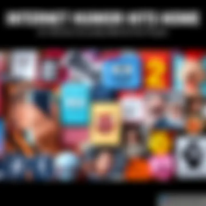 A collage of internet memes that highlight everyday situations, making people laugh while reflecting societal truths