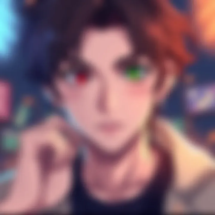 Inumaki showcasing his character changes with a thoughtful expression, highlighting a mix of emotions reflecting his evolution.