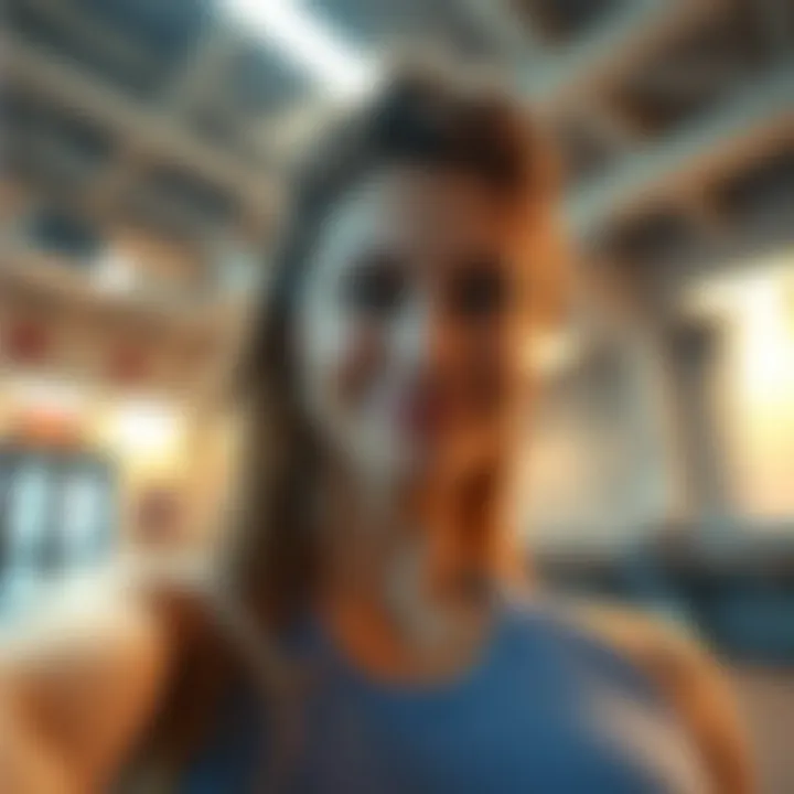 IRyS smiling after workout, showing her glowing skin and fitness spirit