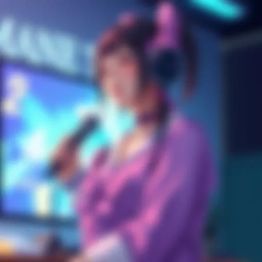 Isaki Riona announcing her 36-hour streaming schedule with games, singing, and birthday countdown