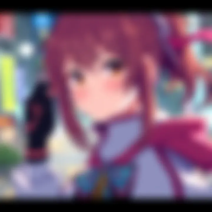 A character illustration of Itsuka Kendo showing her distinctive hairstyle and hero outfit, representing her role in the series.