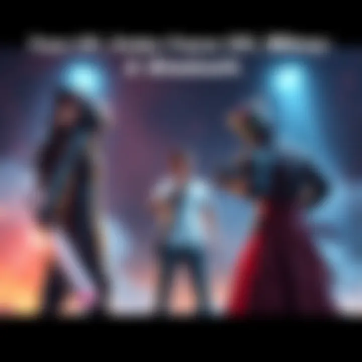 Izana stands on the left, Draken on the right, both ready for battle against Mikey in the center, poised for confrontation.