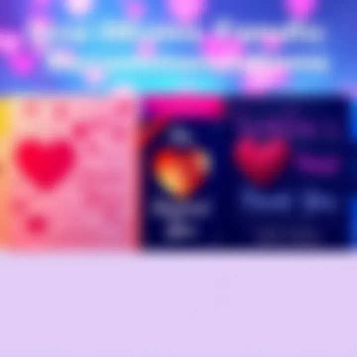 A collection of IzuMomo fanfic covers with heart motifs and colorful designs, showcasing various story titles.