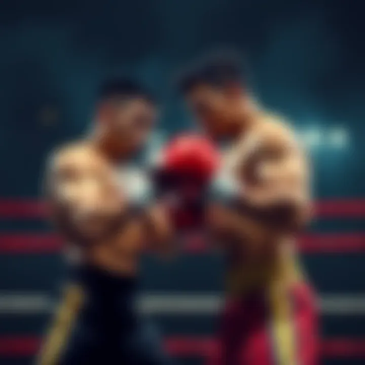 Jack Hanma and Hanayama face off in a tense boxing match, showcasing their intense rivalry and the racial elements of the storyline