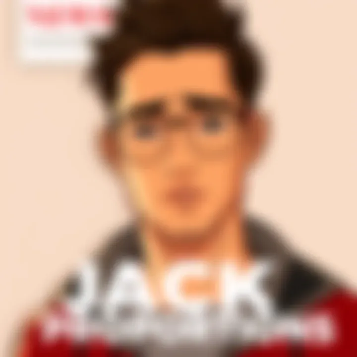 Drawing showing Jack's character proportions with clear features and detailed measurements, highlighting distinct characteristics