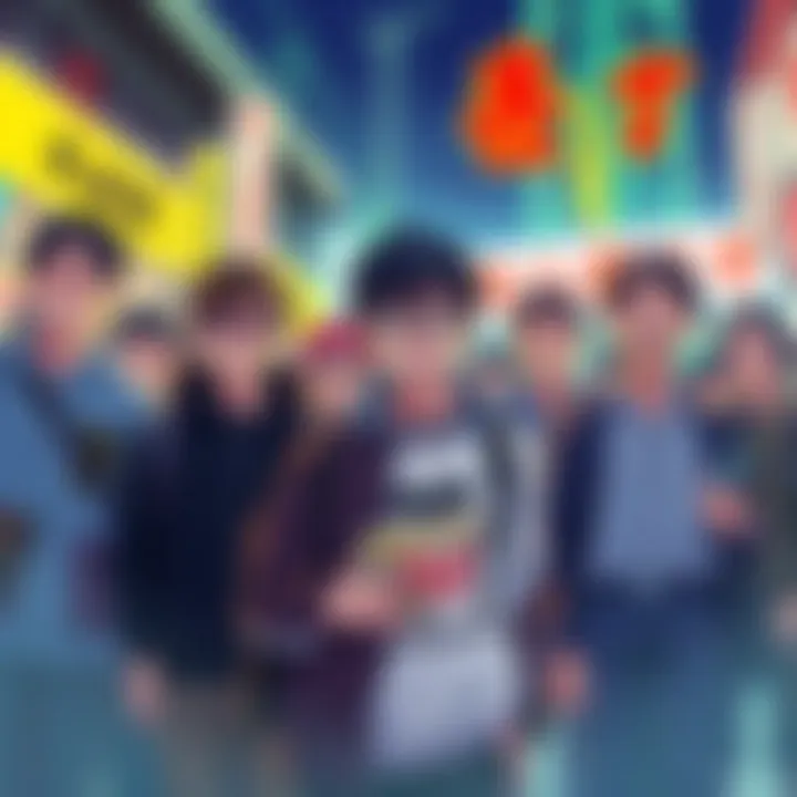 A group of Japanese fans expressing disappointment over the Chainsaw Man anime adaptation, with one person holding a manga volume.