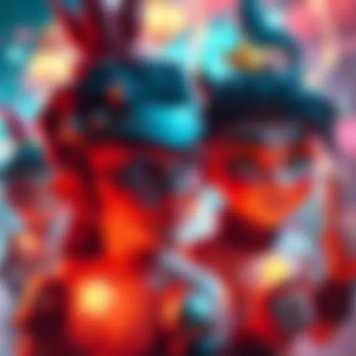 Vibrant and charismatic characters designed to engage audiences in storytelling, showcasing creativity and charm.