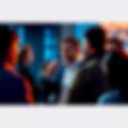 A person named Japenis discusses facts and insights with an engaged audience, emphasizing critical thinking