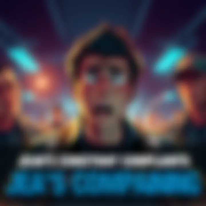 Character Jean expressing frustration in a humorous way, depicting the challenges of young recruits in a dramatic setting