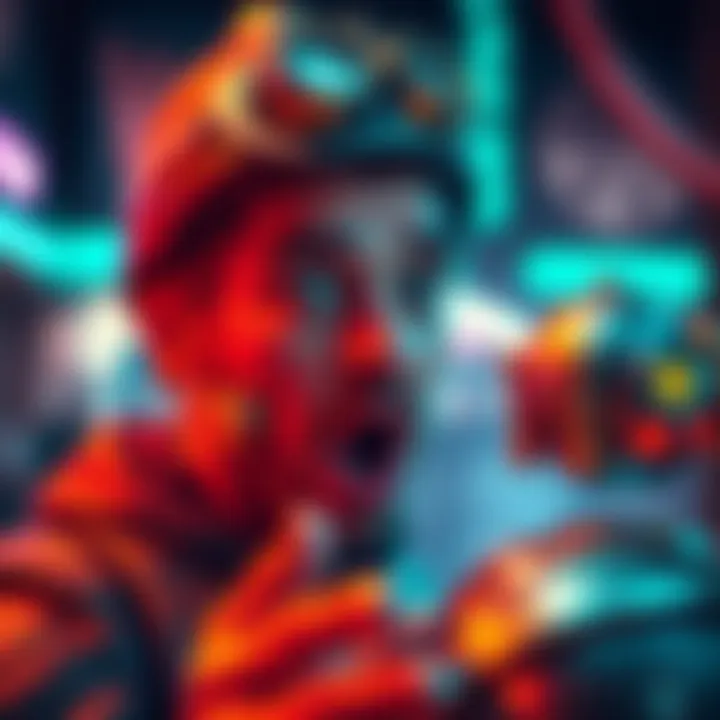 Jhonny showing a surprised expression while looking at Gyro's shiny steel balls