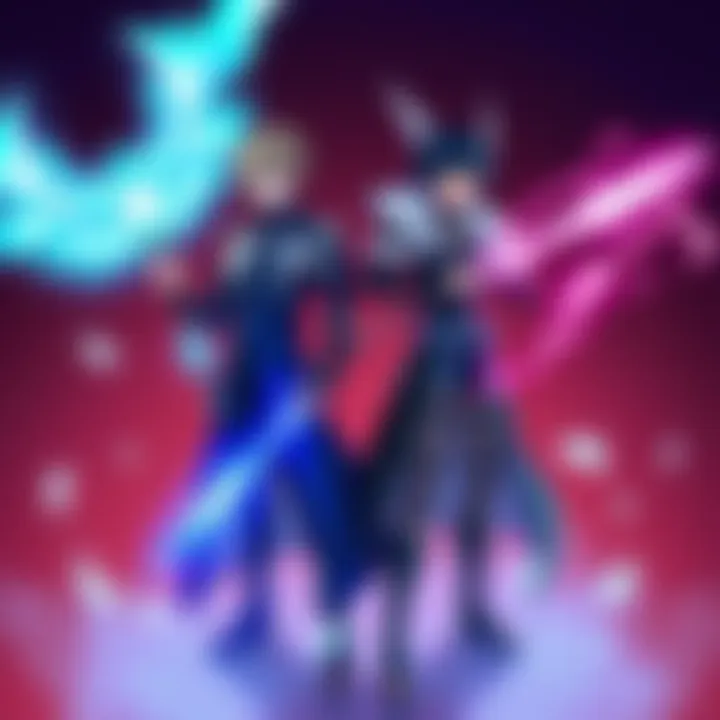 Jinta and Ururu with Zanpakuto Jinta and Ururu stand confidently, each holding their unique Zanpakuto, showcasing their Shikai forms with glowing energy effects.