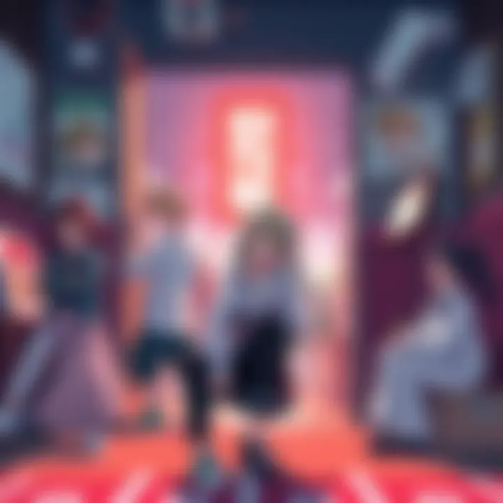 JJK Characters Without Techniques Illustration showing Jujutsu Kaisen characters in everyday situations, emphasizing their personalities without their powers.