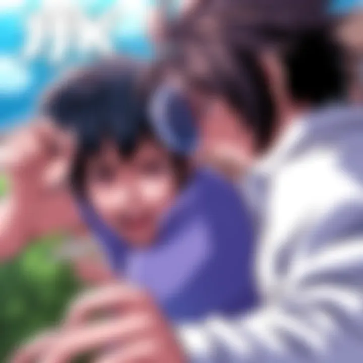 A pivotal moment from JJK Season 3 Episode 9 showing intense emotions and action.