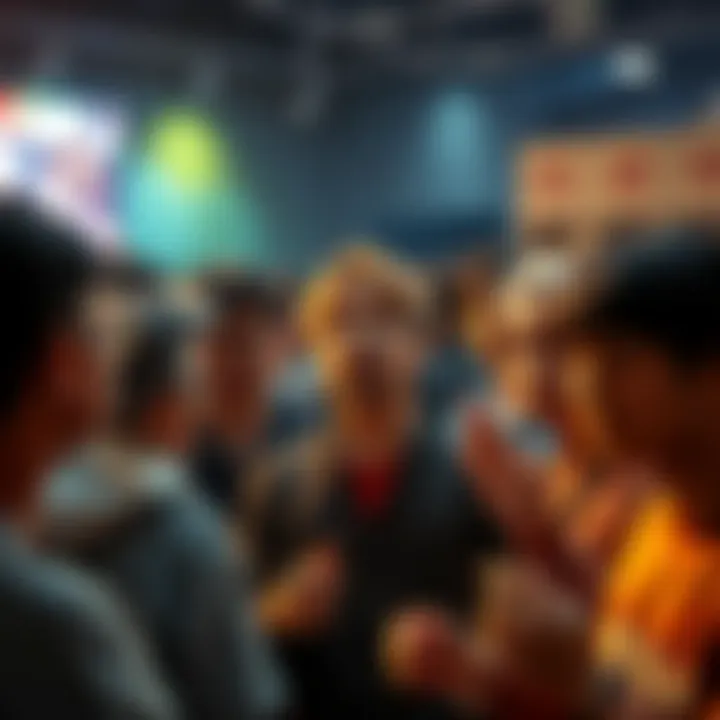 JJK fandom discussion Fans of JJK gathered in a heated discussion, some looking concerned and others animated, reflecting the recent backlash and allegations over promotion of an agenda.